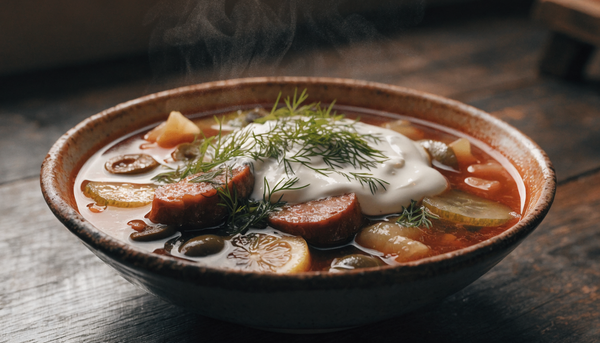 Soljanka – das original russische Rezept für zu Hause