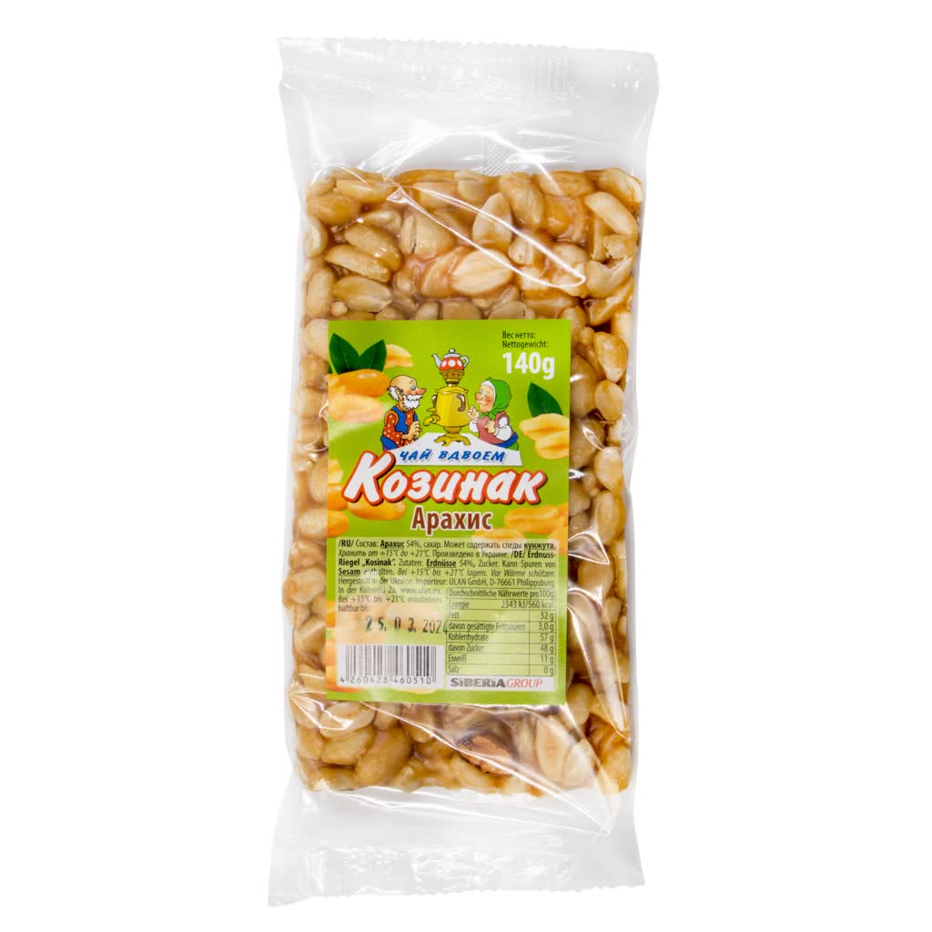 TSCHAJ VDVOEM KOSINAK ERDNUSS 140 G