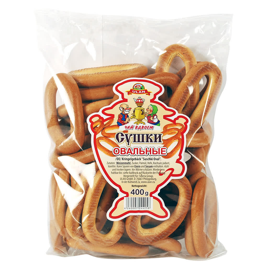 TSCHAJ VDVOEM TEEKRINGEL OVAL 400 G