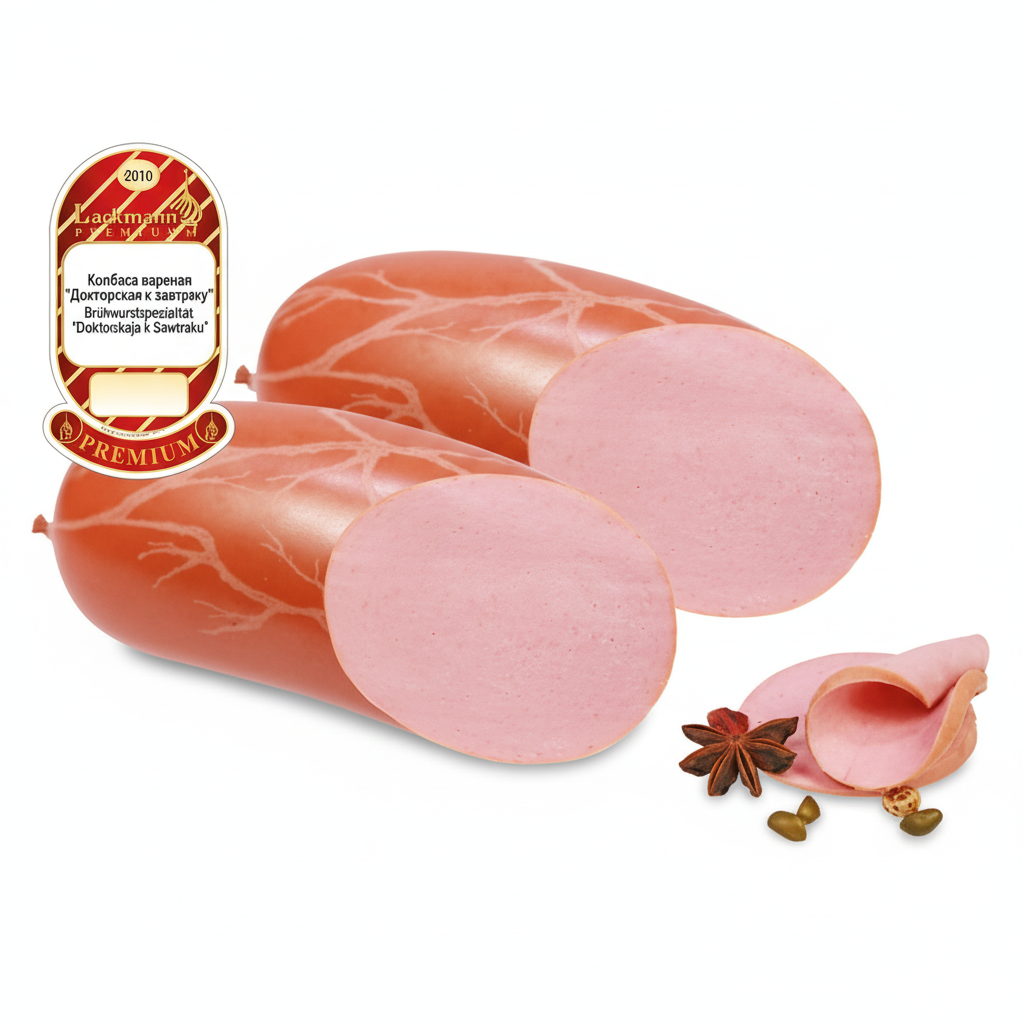 Brühwurstspezialität "Doktorskaja k Sawtraku" (475g)