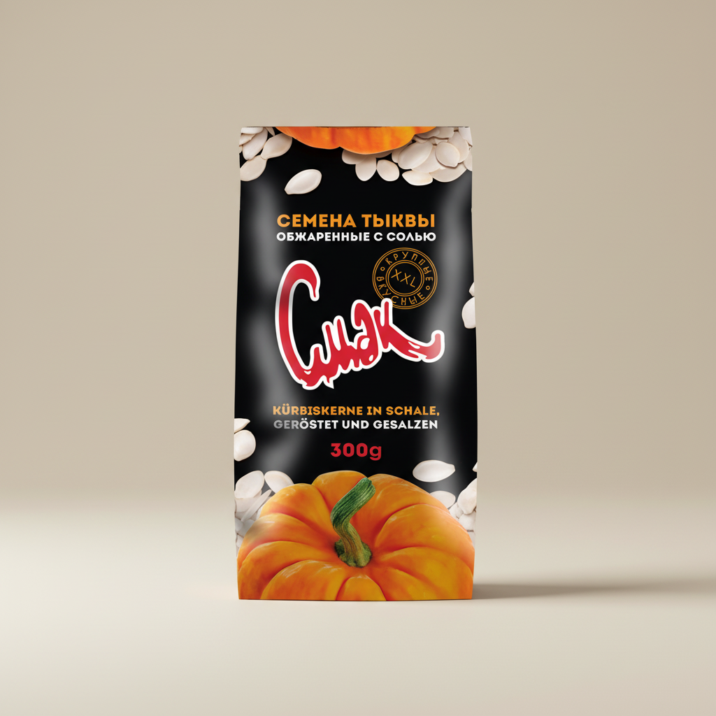 Smak Kürbiskerne in Schale, geröstet und gesalzen 300g