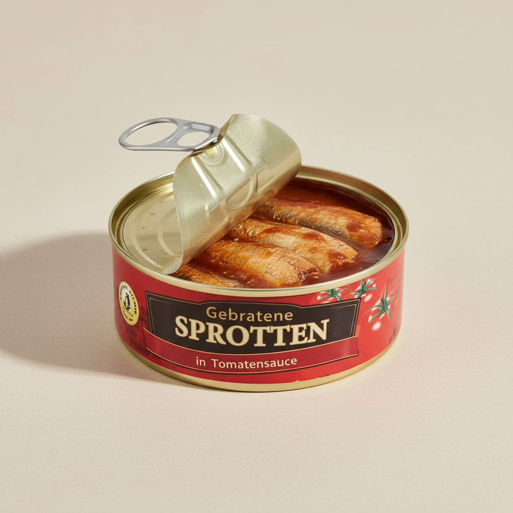 Lackmann Gebratene Sprotten in Tomatensoße 240g