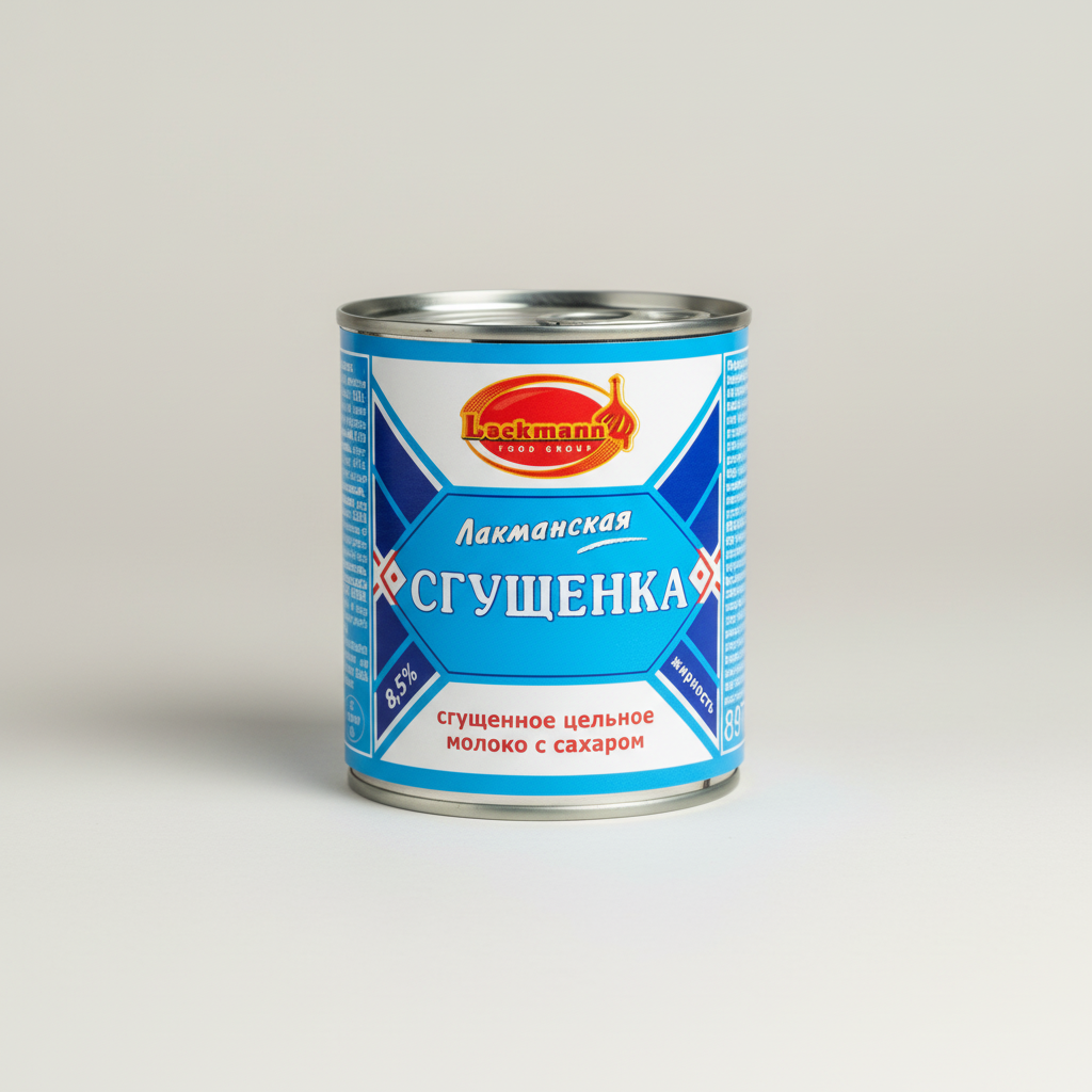 Lackmann Gezuckerte Kondensmilch wärmebehandelt 8,5% 397g