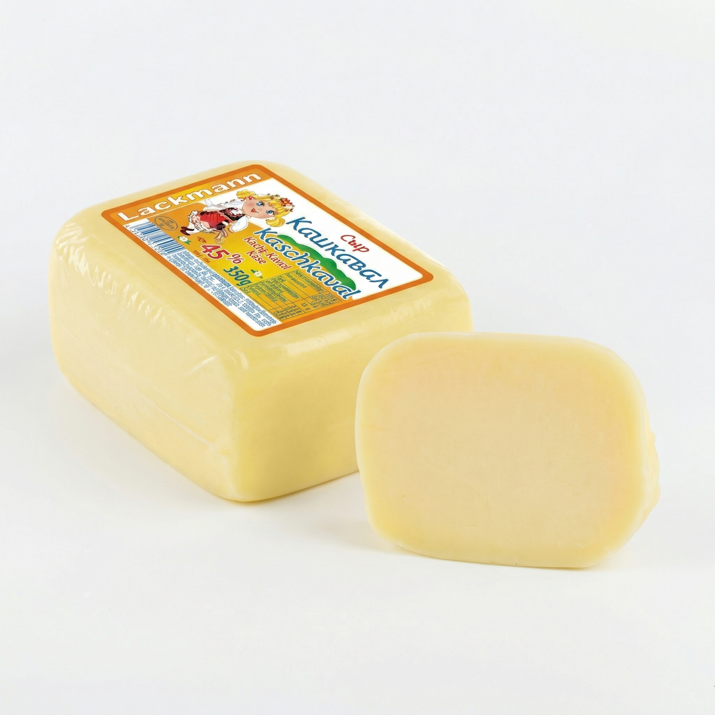 Lackmann Pasta Filata Käse "Kaschkaval" 45% Fett (350g)