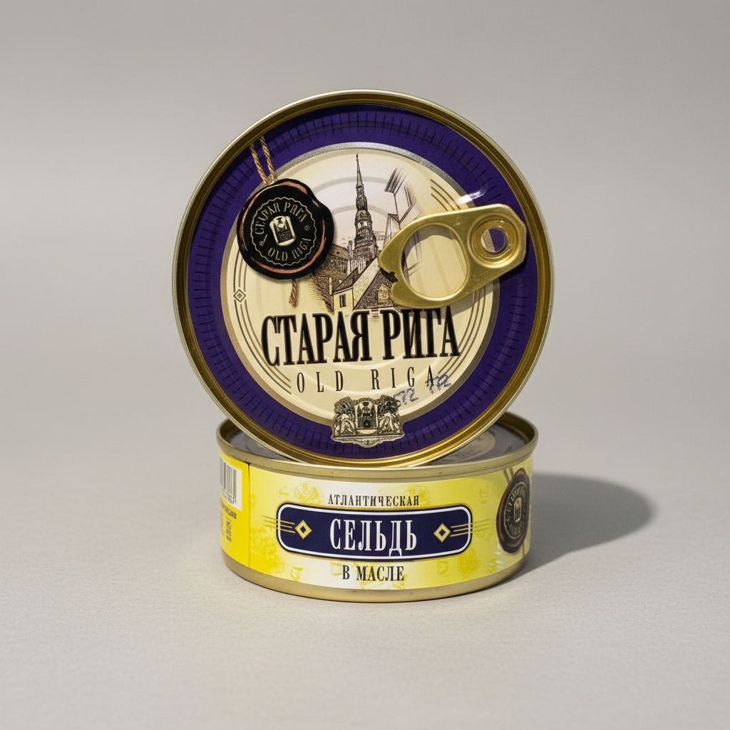 Old Riga Atlantischer Hering in Öl EO 240g