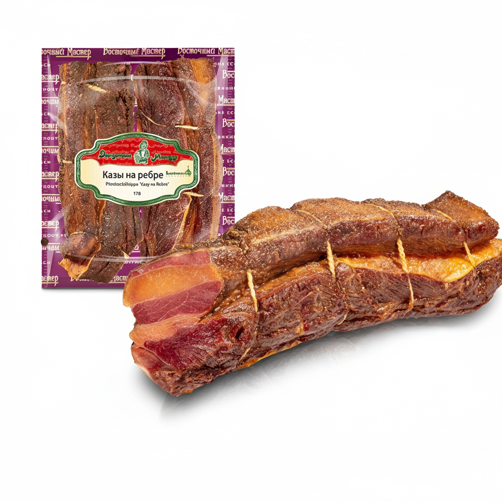 Pferdeschälrippe "Kasy na Rebre" geräuchert (370g)