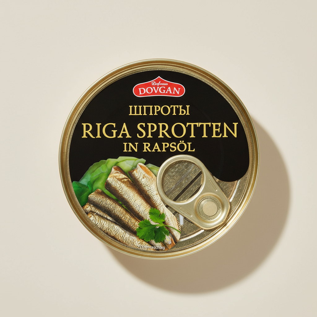 Riga Sprotten in Öl 160g