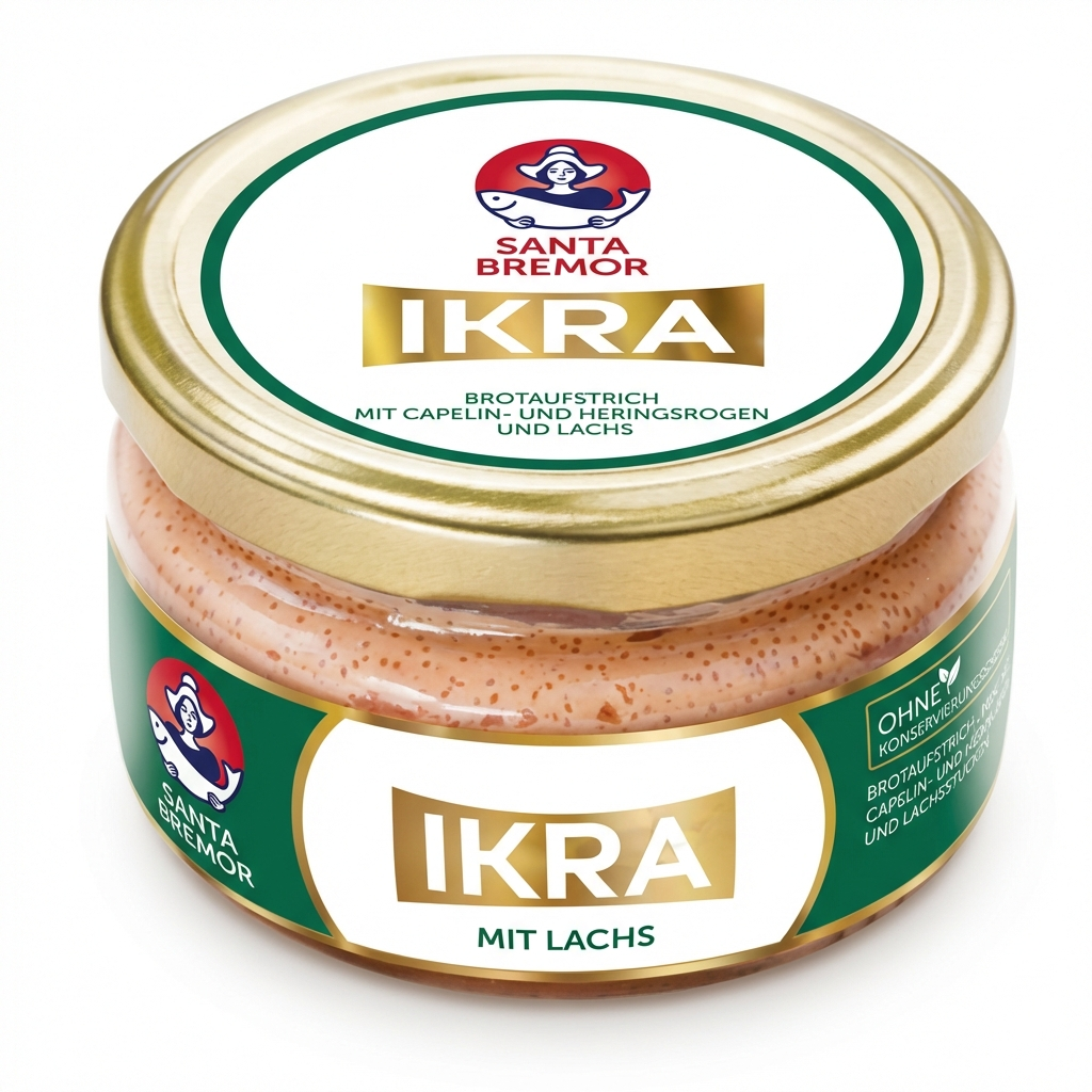 Santa Bremor Capelin-Kaviar mit Lachs (160g)