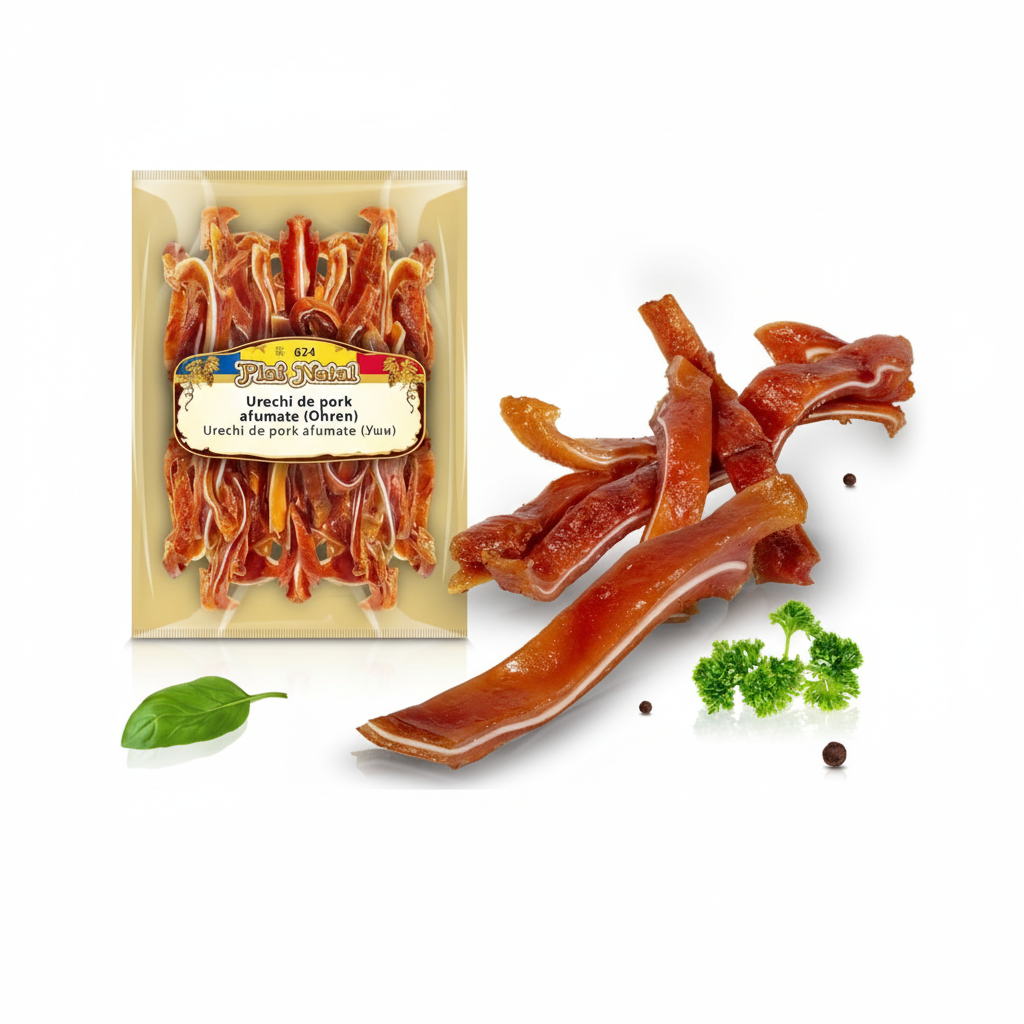 Schweineohren geräuchert (250g)