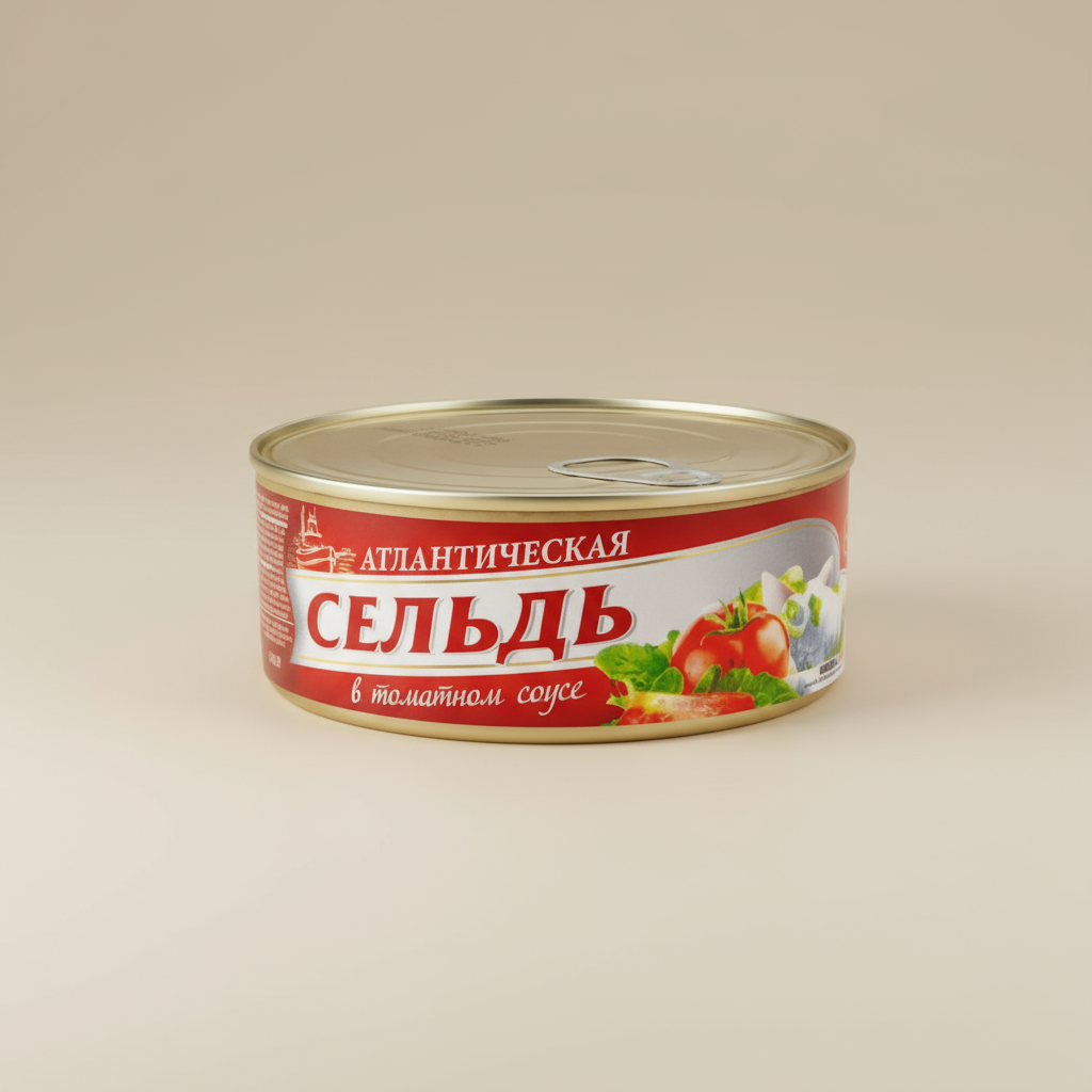 SibFisch Atlantischer Hering in Tomatensauce 240g