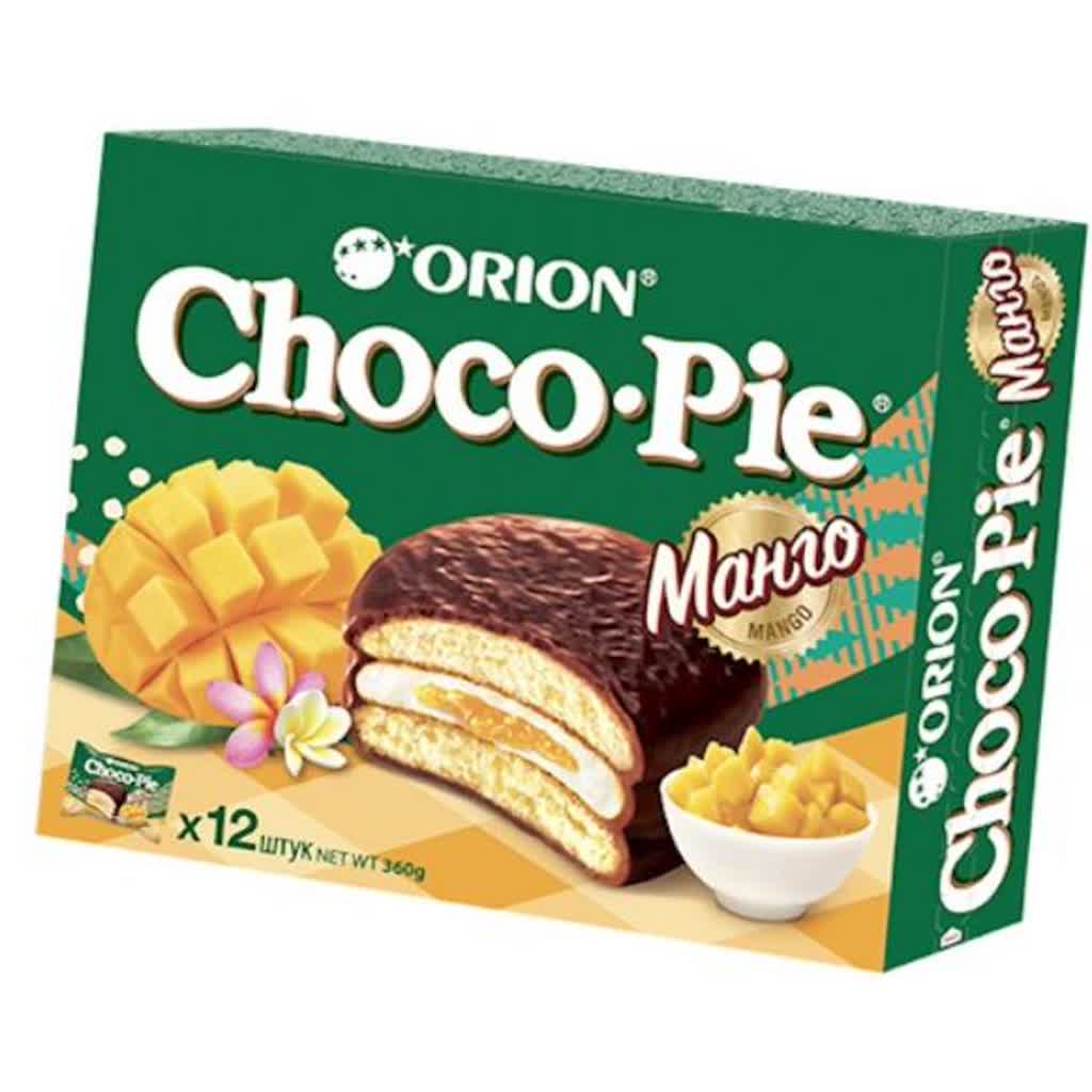 ORION KEKSE CHOCO-PIE M.MANGOGESCHMACK 360 G
