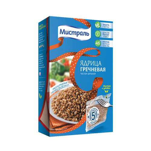 Buchweizen „Mistral“ in Kochbeuteln, 5 x 80 g (400 g)