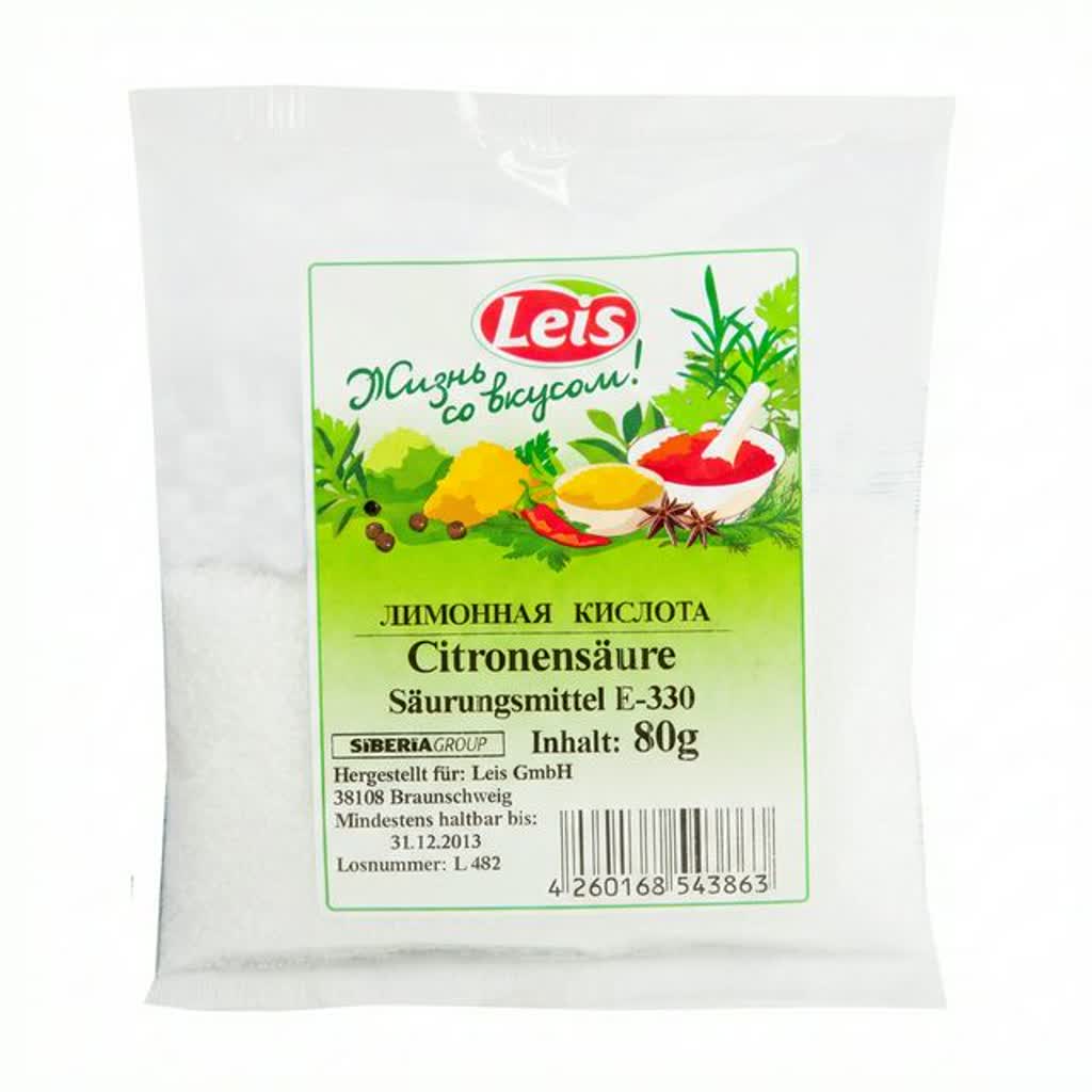 LEIS Citronensäure E-330 (80 g)
