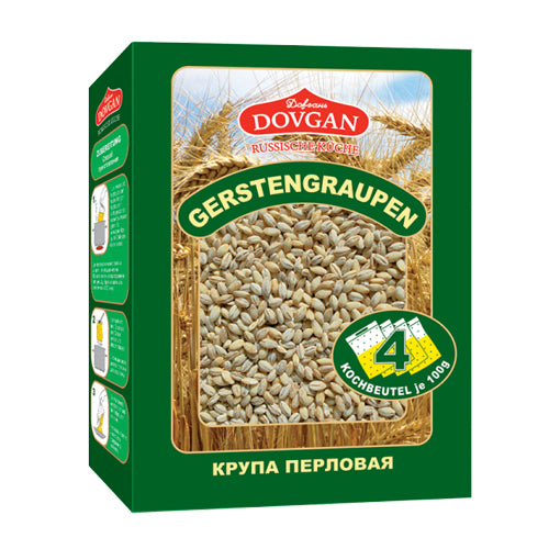 Dovgan Gerstengraupen in Kochbeutel portioniert - 4x100g