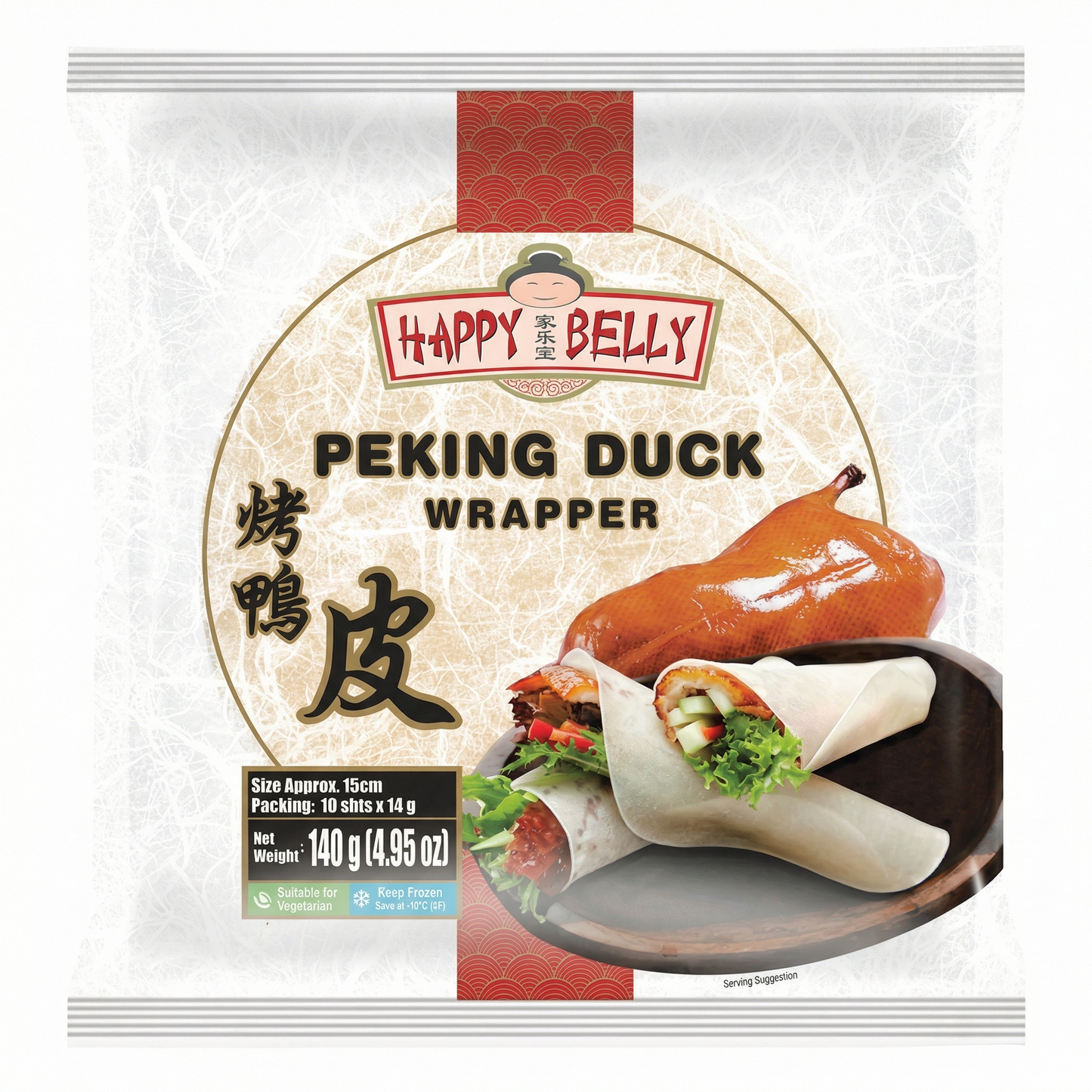 Happy Belly Peking Duck Wraps (140g)