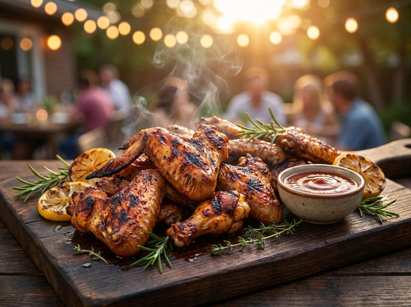 Hähnchenflügel vom Grill