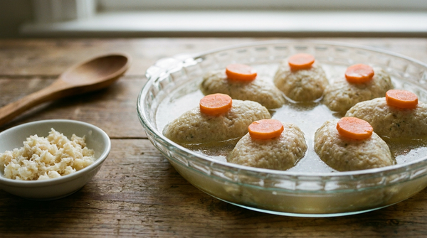 Gefilte Fisch – gefüllter Karpfen nach jüdisch-osteuropäischer Hausart