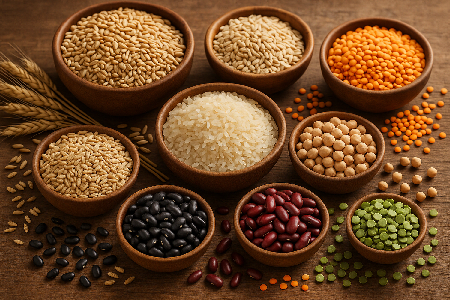 Getreide & Hülsenfrüchte