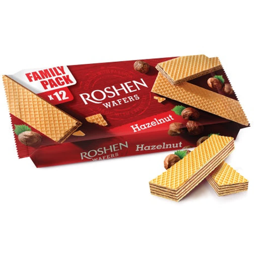 Rosh Waffeln ROSHEN WAFERS Haselnussfüllung 216 g