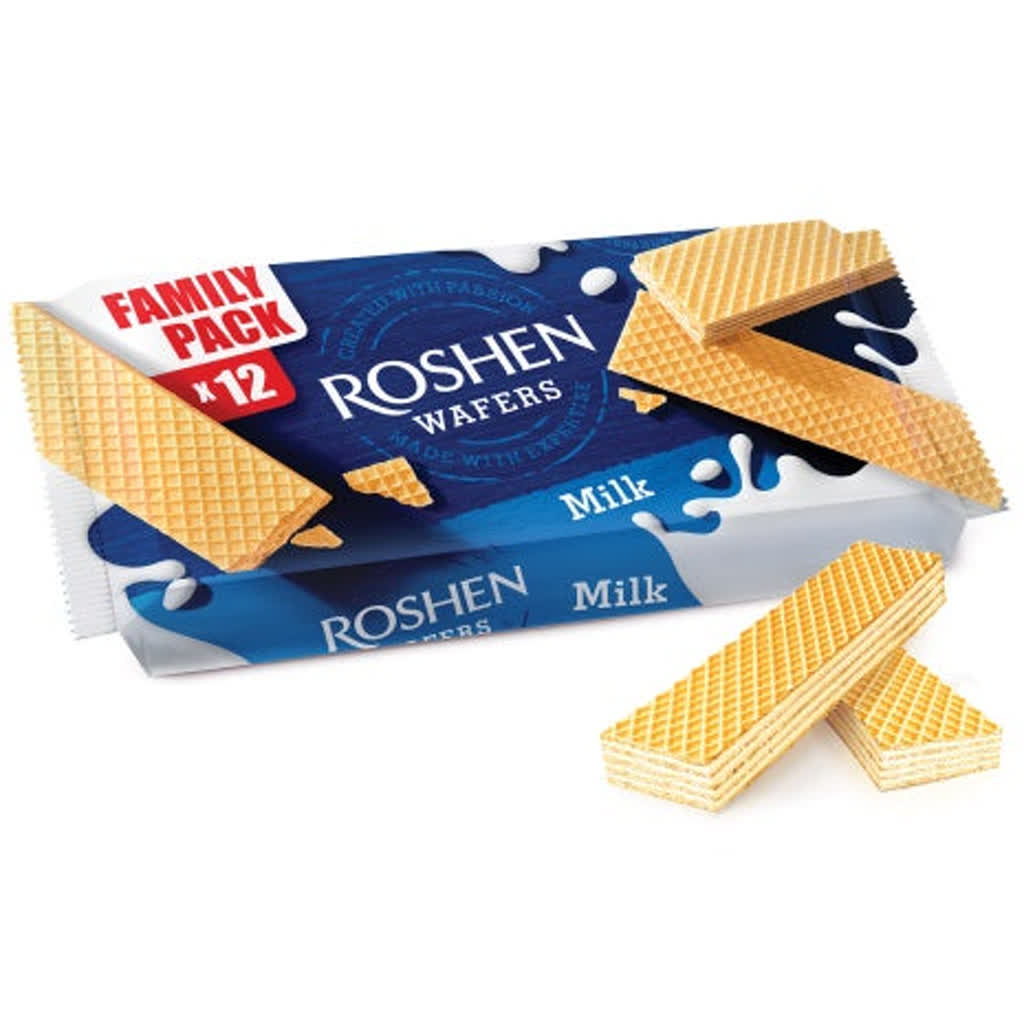 Rosh Waffeln ROSHEN WAFERS mit Milchfüllung 216 g