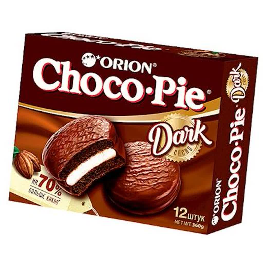 ORION KEKSE CHOCO-PIE DARK 360 G