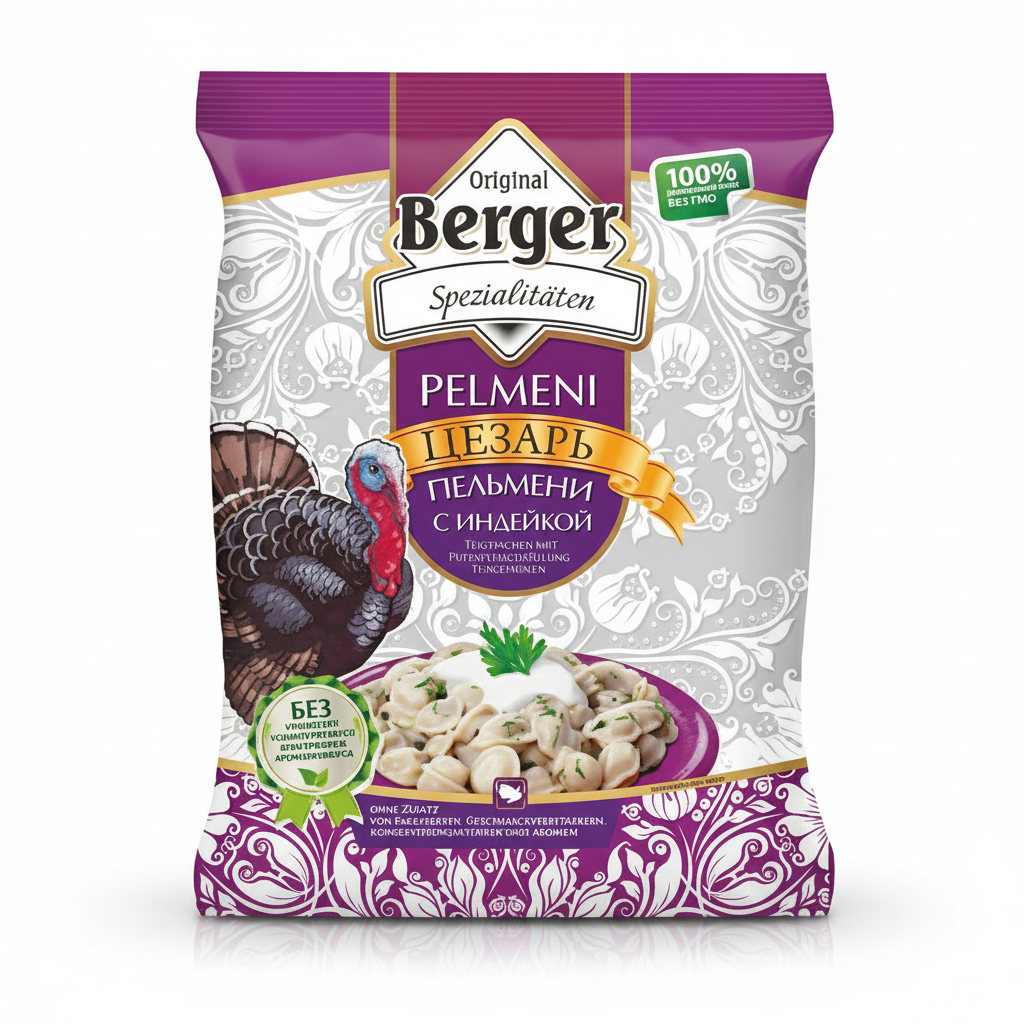 Berger Pelmeni Putenfleisch (900g)