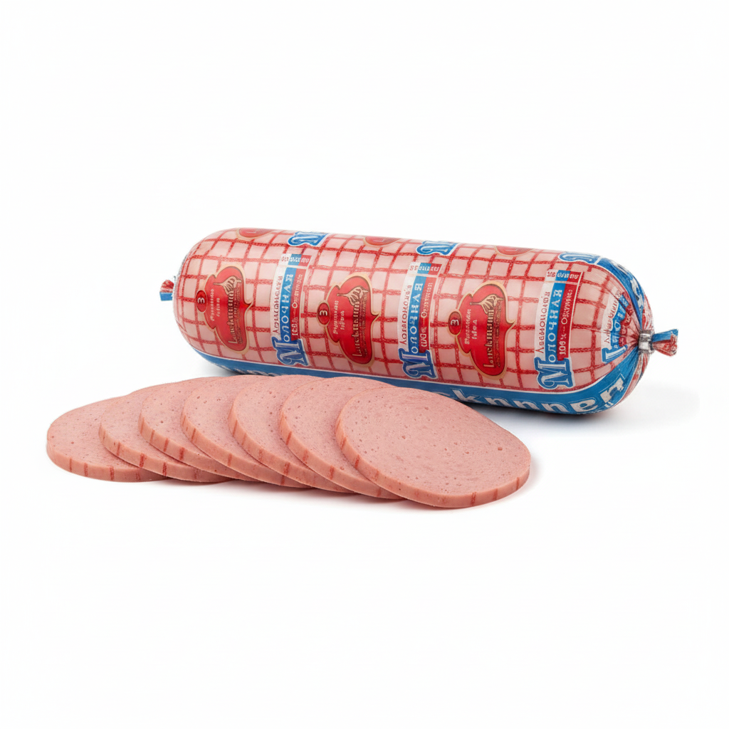 Brühwurstspezialität "Molotschnaja LACKMANNskaja" (800g)