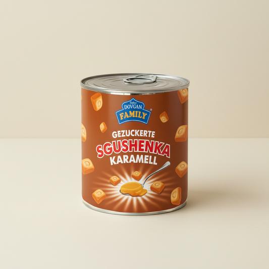 DOVGAN Gezuckerte Sgushenka Karamell 370g