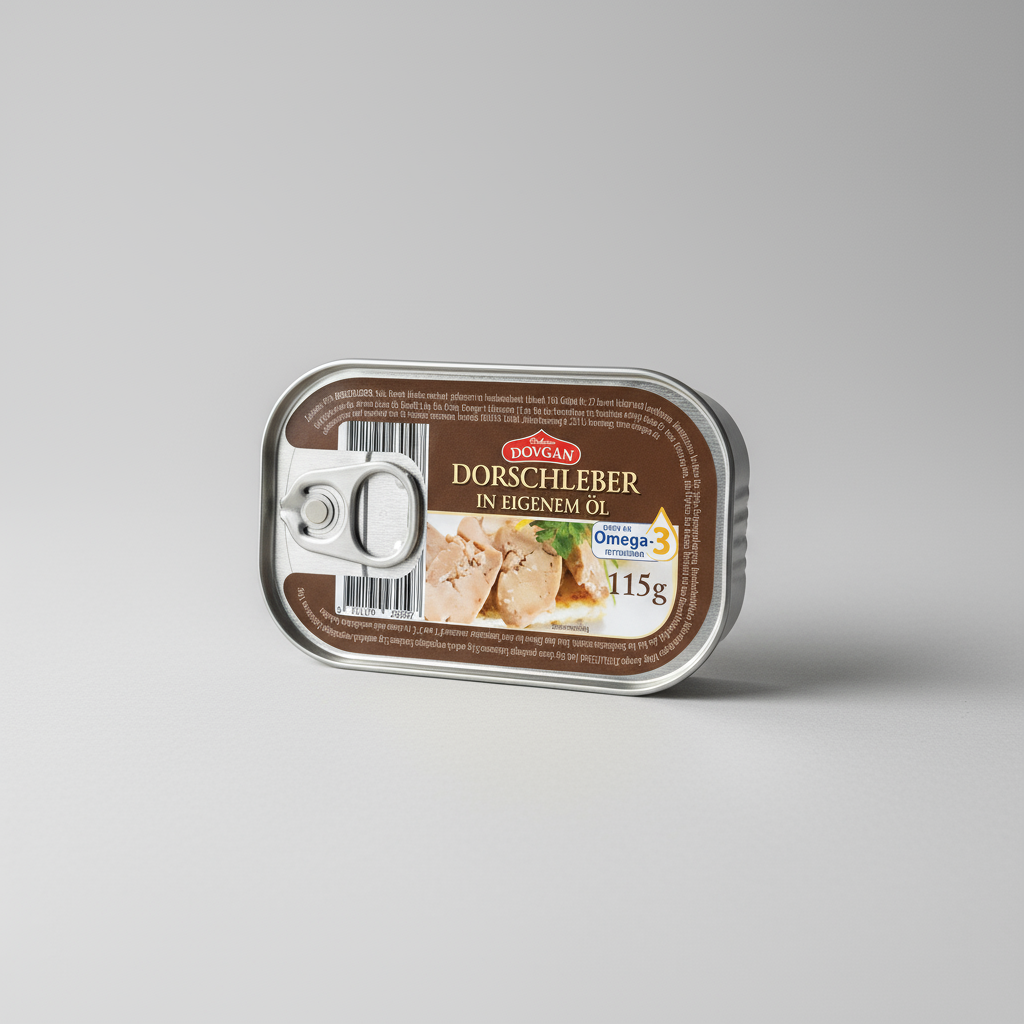 Dovgan Dorschleber in eigenem Öl 115g