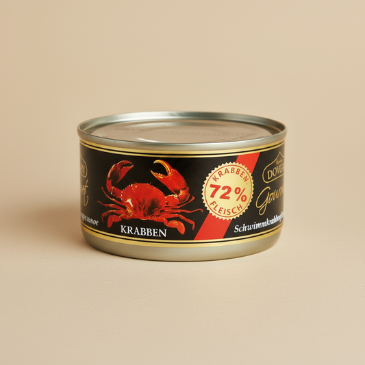 Dovgan Gourmet Schwimmkrabbenfleisch in Aufguss 170g