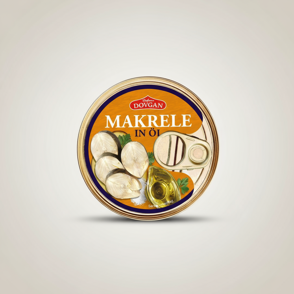 Dovgan Makrele in Öl 240g