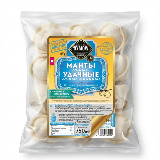 Dymow Manti - die saftigsten (700g)
