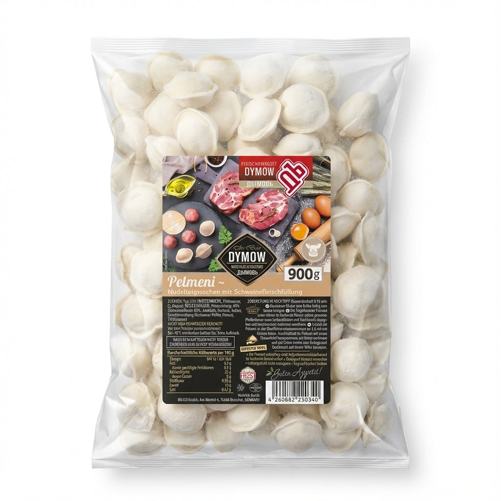 Dymow Pelmeni mit Schweinefleisch (900g)