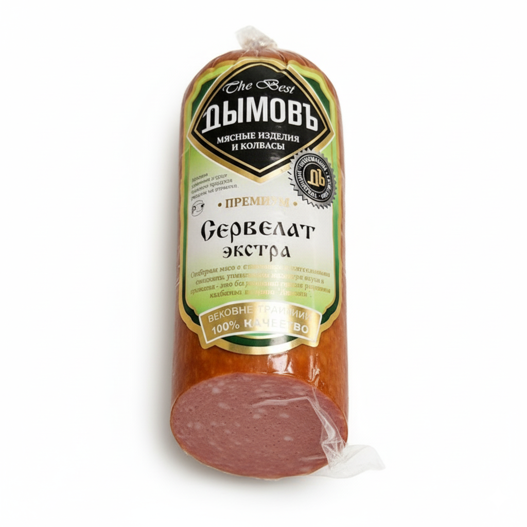 Dymow Servelat "Extra" (400g) - Сервелат Экстра
