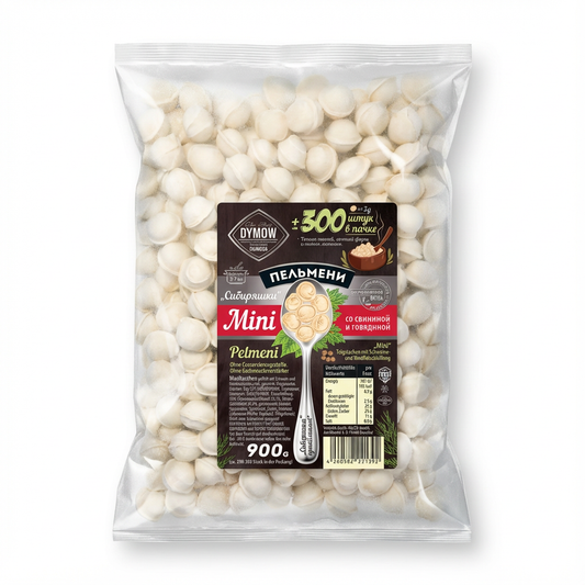 Dymow Sibirskie Mini Pelmeni Schwein-Rind (900g)