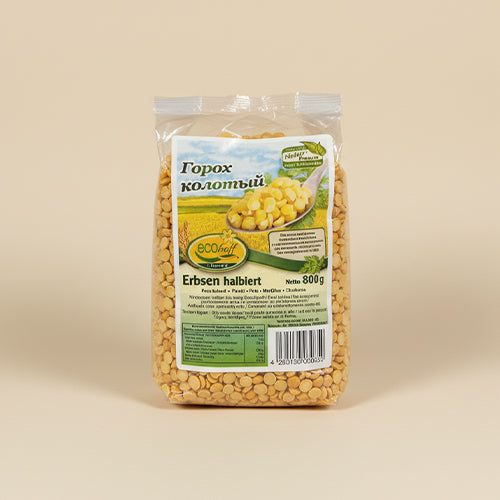 EcoHoff Erbsen halbiert 800g