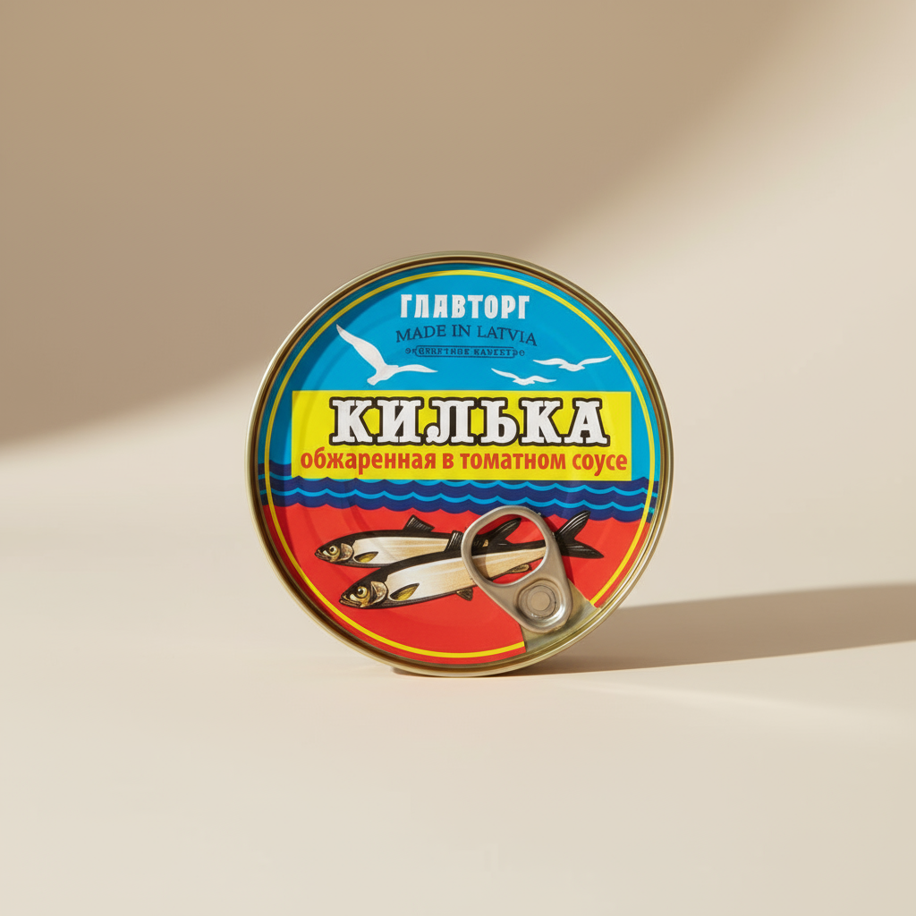 Glavtorg Sprotten Kilka in Tomatensauce 240g