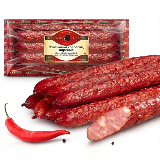 Hozain Jägerwürstchen scharf - Krakauer gebrüht (300g)