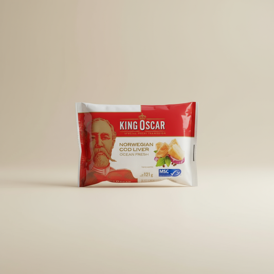 King Oskar Dorschleber Norwegen 121g