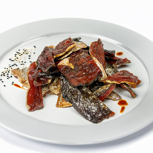 Lachsstückchen in Teriyaki Sauce (100g)