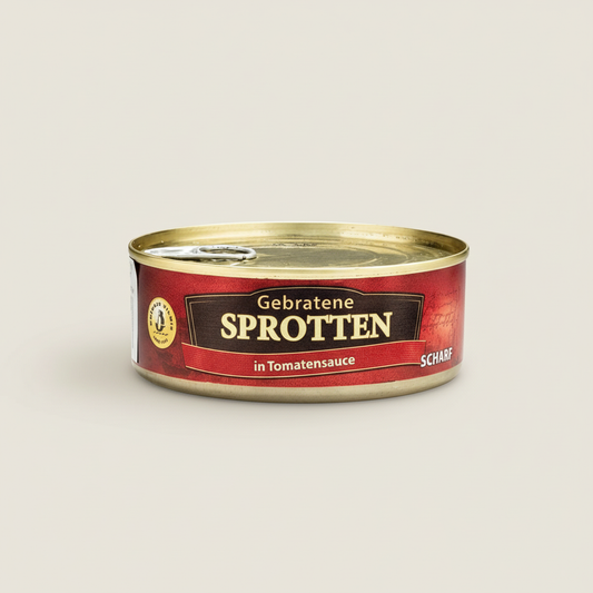 Lackmann Gebratene Sprotten in Tomatensoße mit Chili 240g