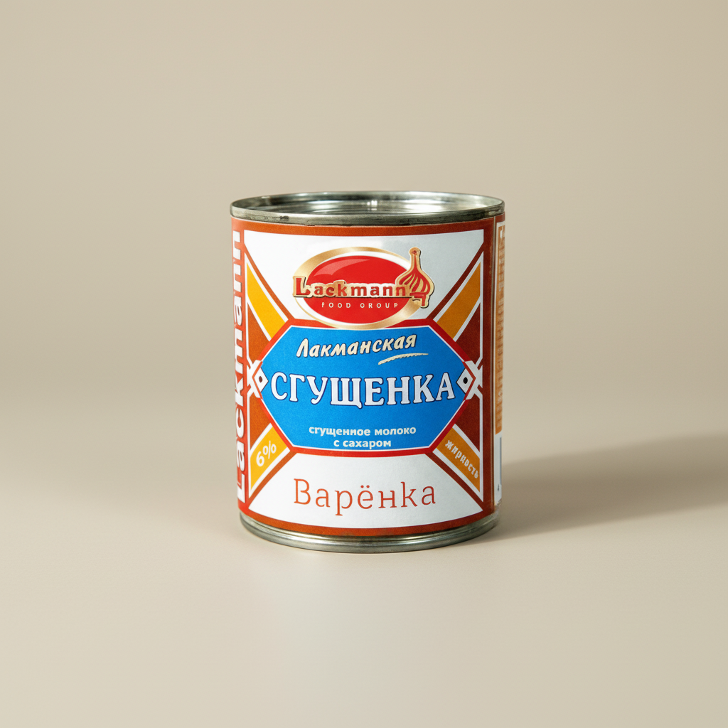 Lackmann Gezuckerte und gekochte Kondensmilch 6% 397g