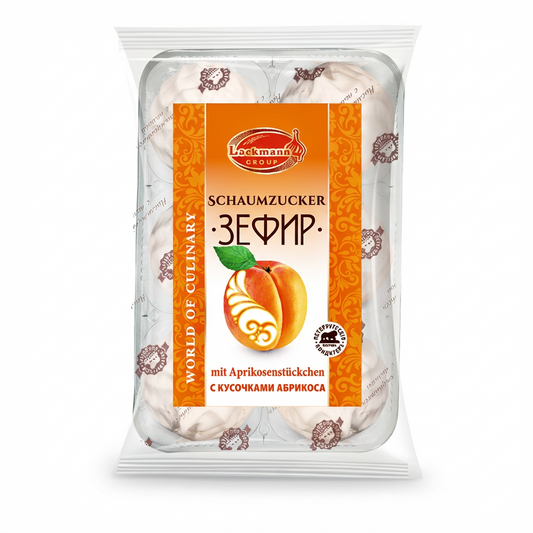 Lackmann Russisches Dessert "Sefir" mit Aprikosenstückchen (310g)