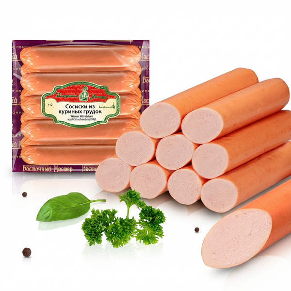 Lackmann Wiener Würstchen aus Hähnchenbrustfilet (450g) | KLIVER Stuttgart