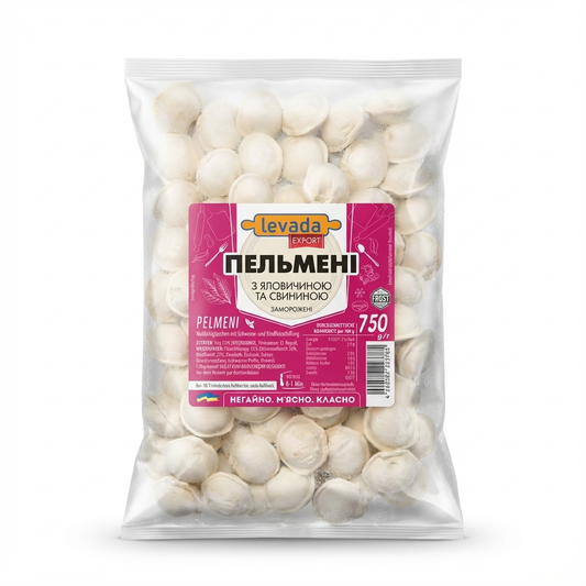 Levada Export Pelmeni mit Rind und Schwein (750g)