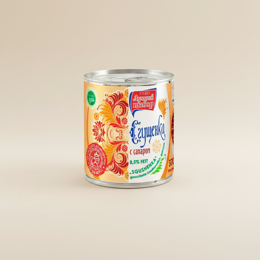 Lutschiy Wybor Gekochte gezuckerte Kondensmilch Toffee 370g