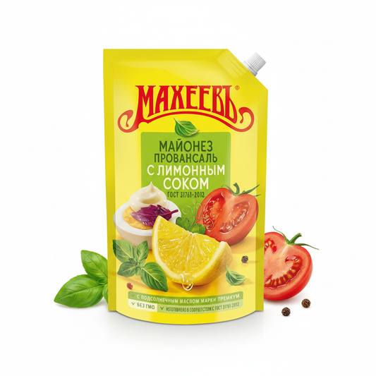 Maheev Mayonnaise "Provansal" mit Zitronensaft 50,5% (800ml)