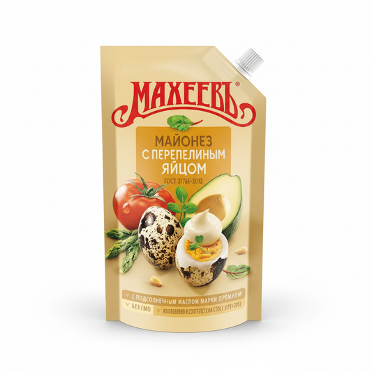 Maheev Mayonnaise mit Wachtelei 67% (400ml)