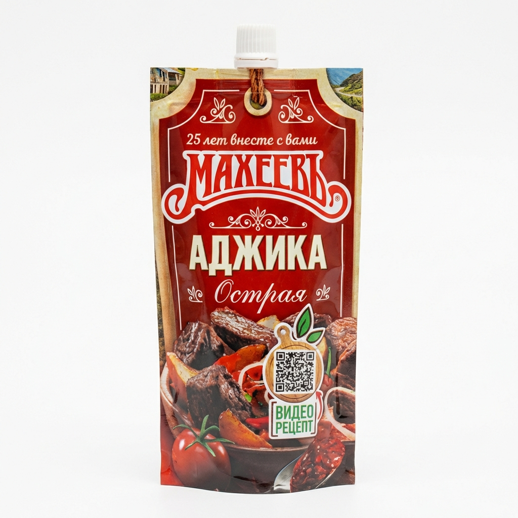 Maheev Würzsauce "Adshika" scharf (140g)