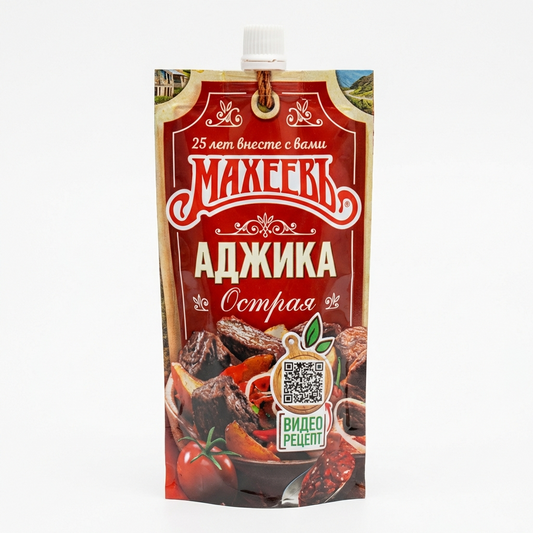 Maheev Würzsauce "Adshika" scharf (140g)
